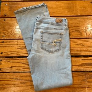 American Eagle size 10 Kick Boot Jeans